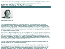 Tablet Screenshot of bettyphillipspsychology.com